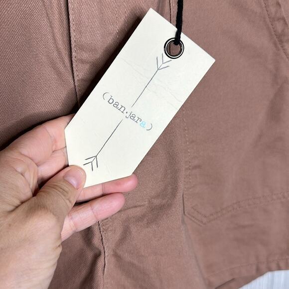 Ban jara loose fit super high rise cargo short size large - Picture 2 of 5